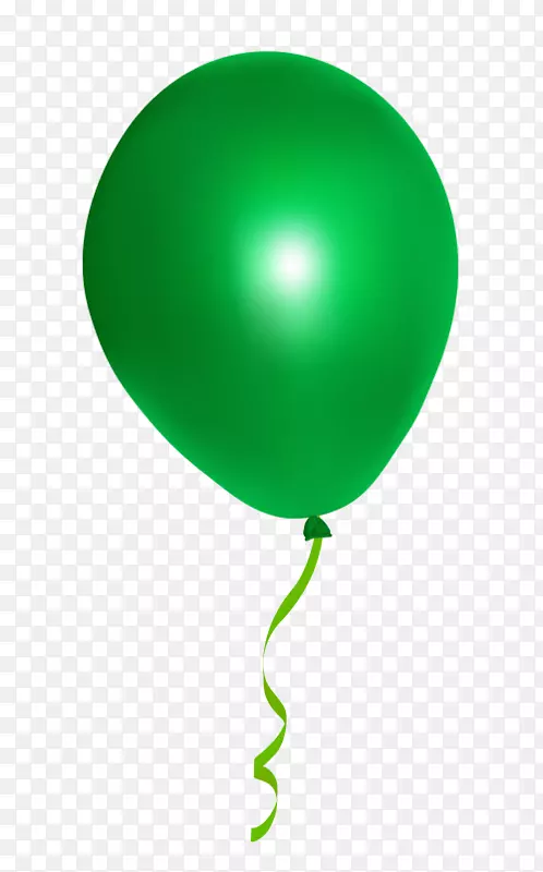 气球绿色剪辑艺术-气球