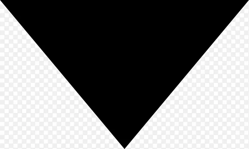 三角形计算机图标信息向下箭头