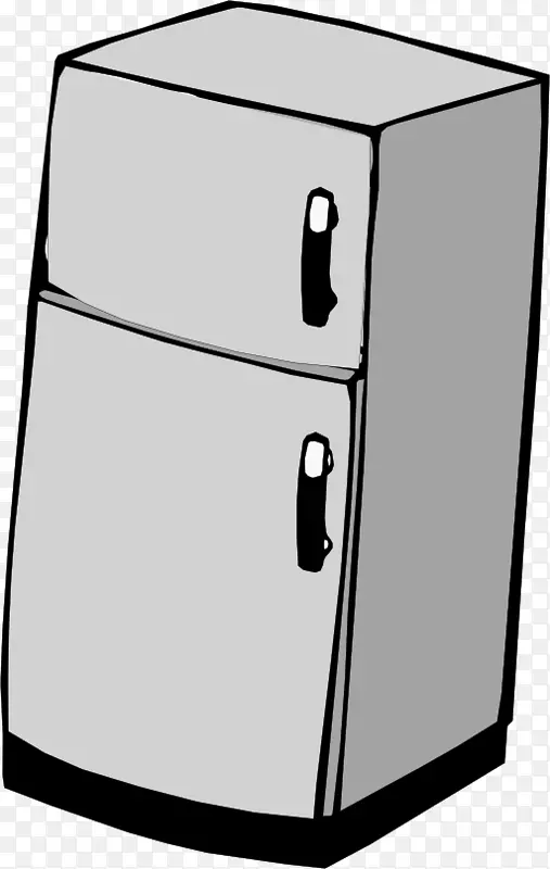冰箱夹艺术-冷藏室