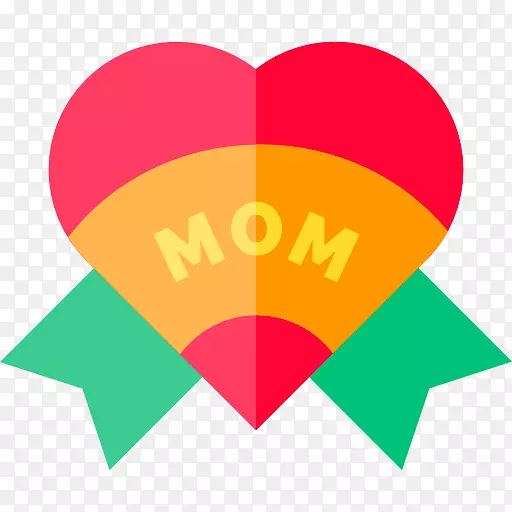 标志角圆符号-母亲节