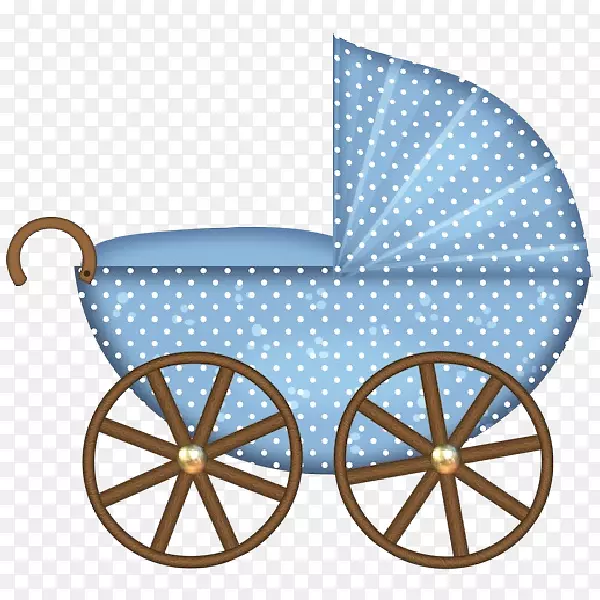 婴儿运输婴儿床婴儿淋浴夹艺术.马车