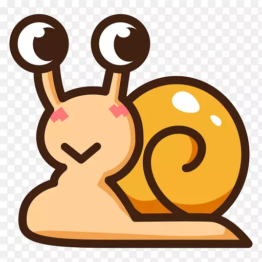 蜗牛沙盒着色书表情-蜗牛