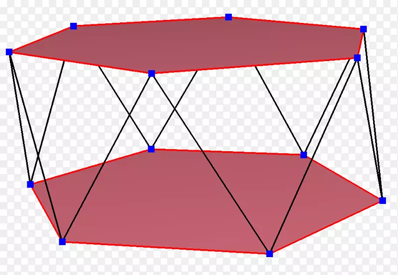 角十二角反棱镜斜多边形六边形多边形
