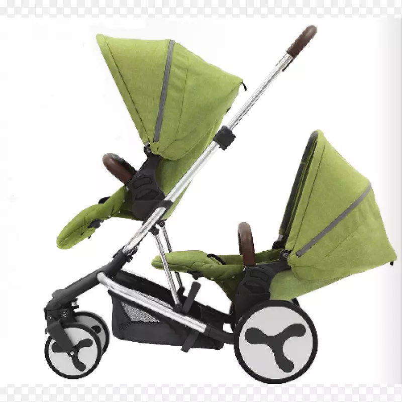 婴儿车和婴儿车座椅婴儿运输串列自行车-婴儿车
