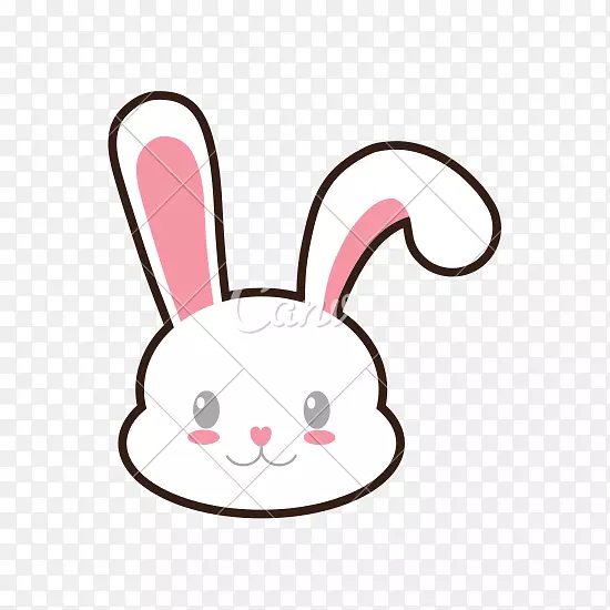 复活节兔子画夹艺术-复活节兔子