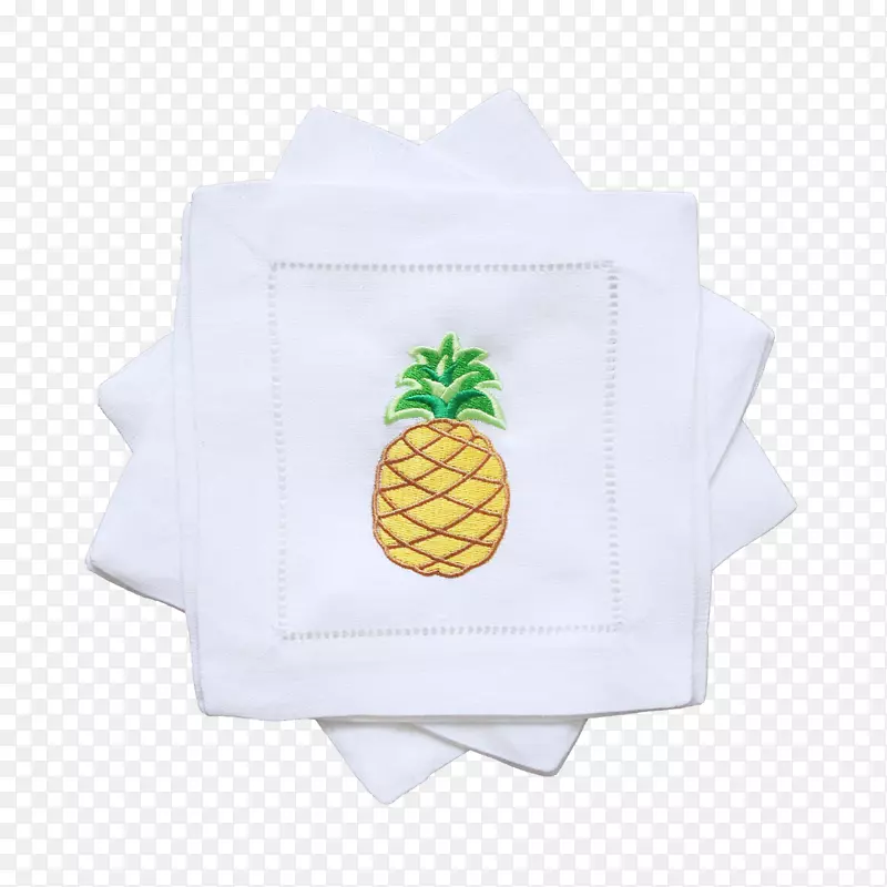 布餐巾船员颈t恤帽衫菠萝餐巾纸