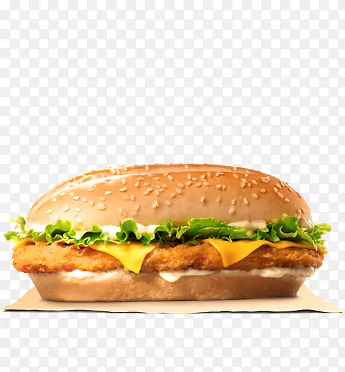 汉堡芝士汉堡鸡肉三明治
