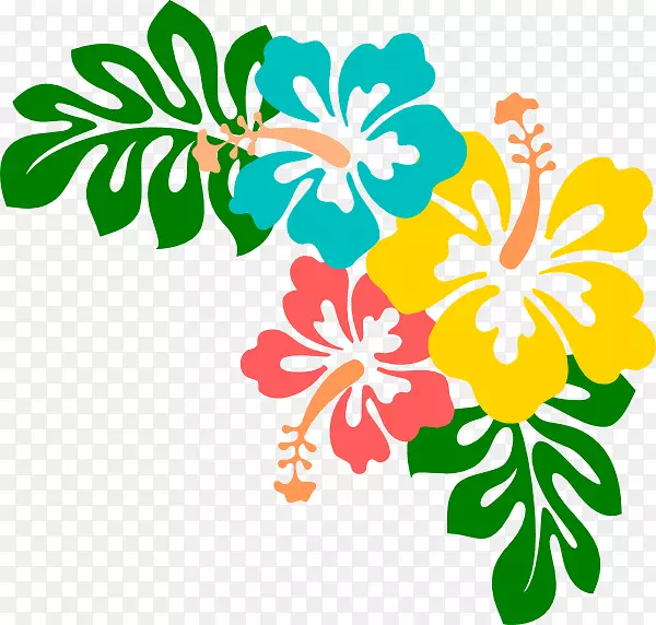夏威夷列伊桌面壁纸夹艺术-芙蓉