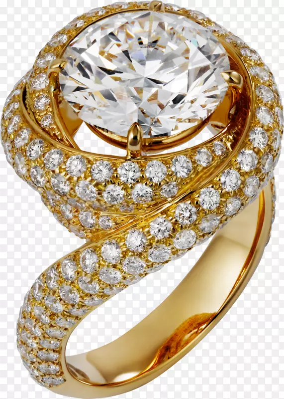 卡地亚订婚戒指，结婚戒指，珠宝首饰