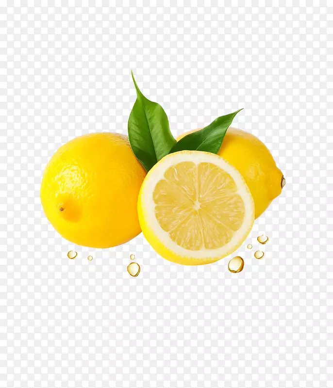 柠檬汁水果剪辑艺术-柠檬