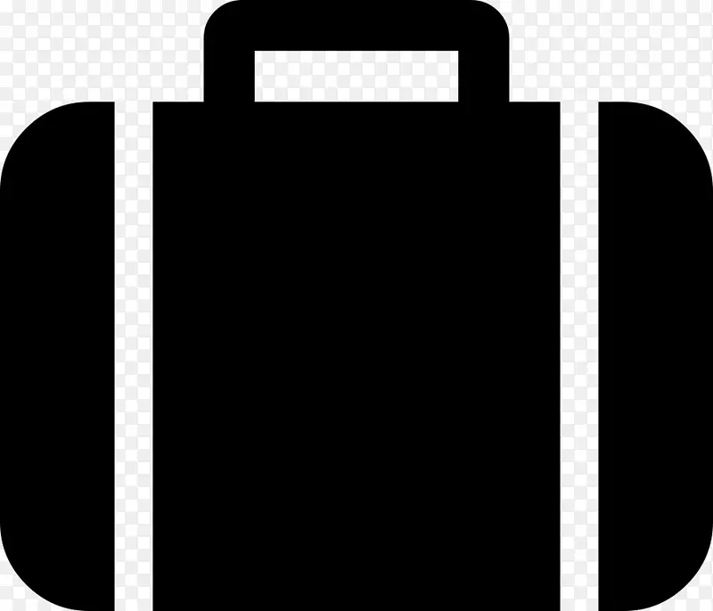 手提箱行李计算机图标旅行箱