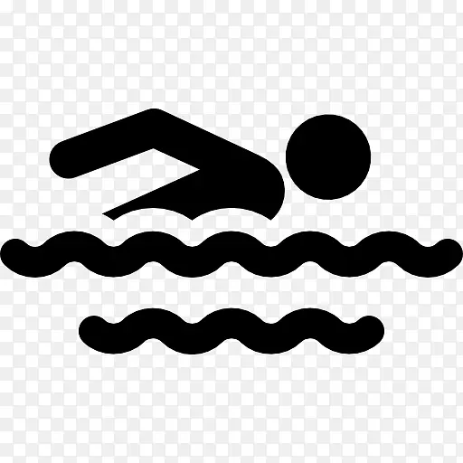 游泳池阿灵顿浴室俱乐部电脑图标酒店-游泳
