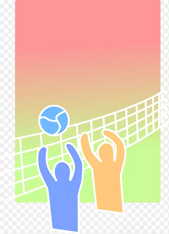 运动排球桌面壁纸球游戏夹艺术沙滩排球