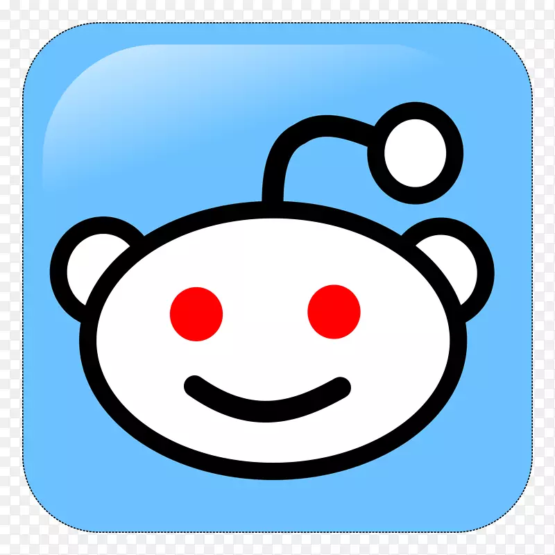 Reddit外星人蓝色徽标Youtube-Face Pack