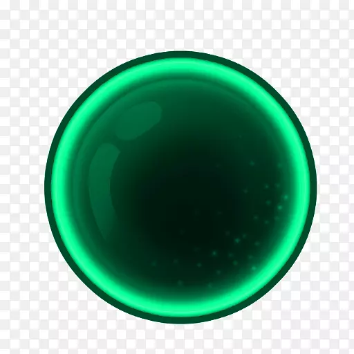绿色绿松石圆珍珠