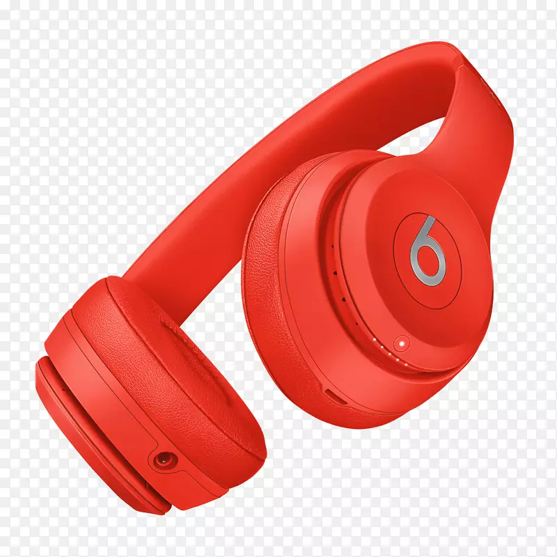 Solo3击败电子产品苹果产品红色耳机