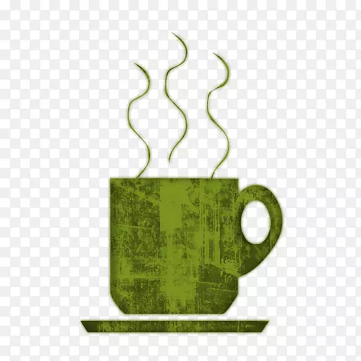 绿茶咖啡杯剪贴画-茶