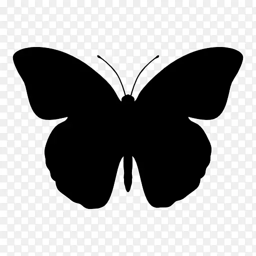 蝴蝶电脑图标剪贴画红蝴蝶