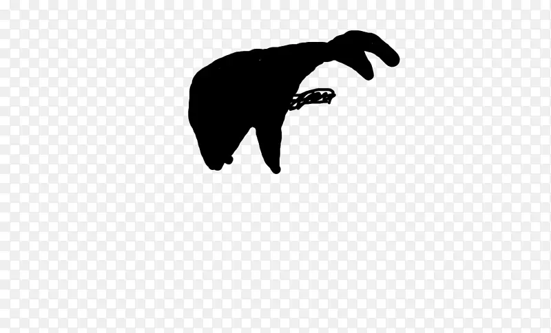 恐龙剪影标志恐龙字体-图帕克