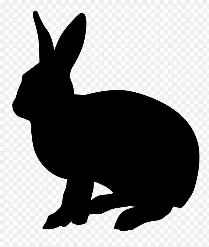 兔剪贴画-兔子