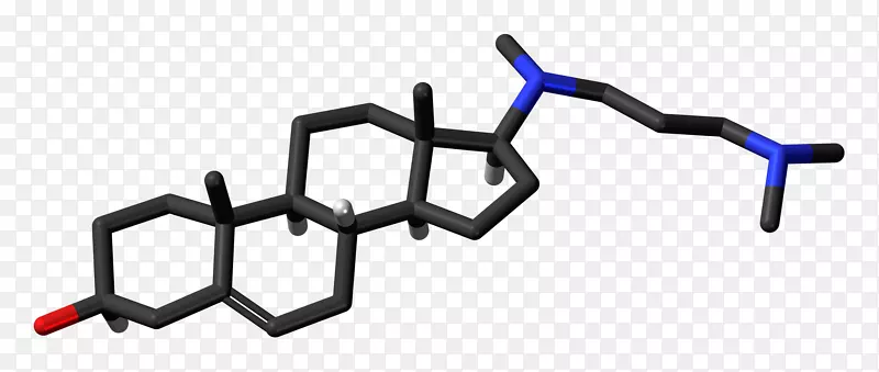 胆固醇低密度脂蛋白脂心血管疾病球棒模型骨架