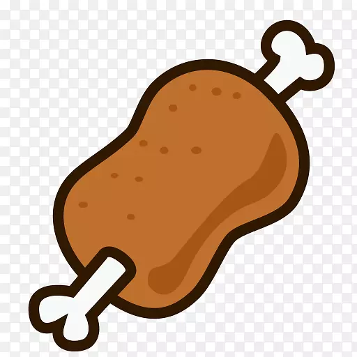 Emojipedia肉短消息食物-骨头