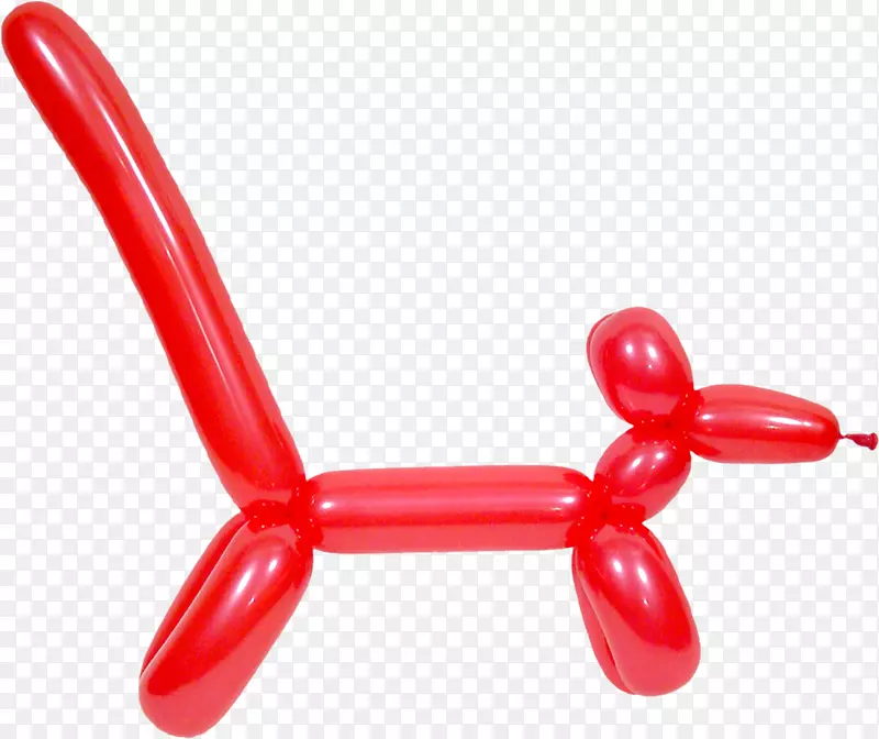 玩具气球造型儿童派对红线