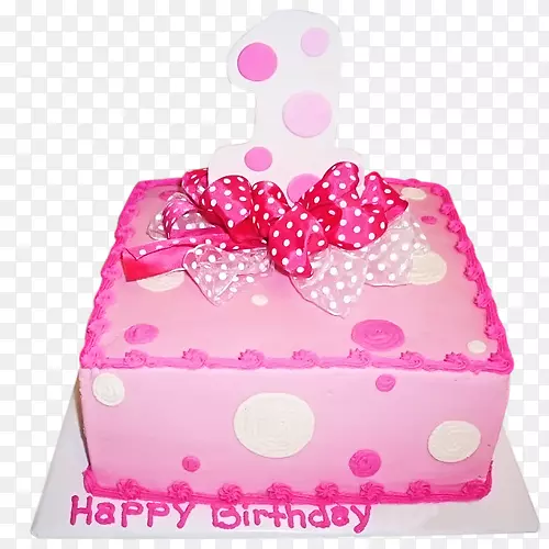 生日蛋糕层蛋糕装饰-一岁生日