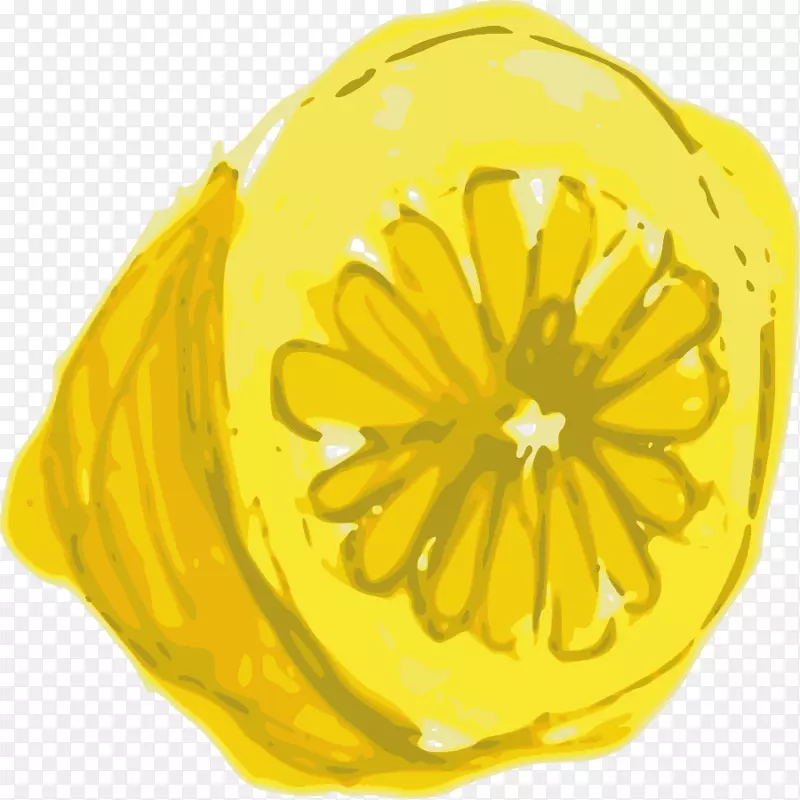 柠檬电脑图标柠檬剪贴画柠檬