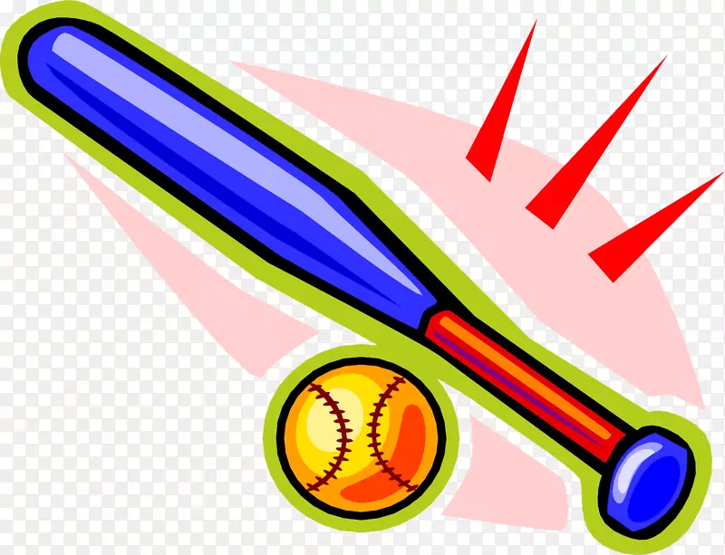 棒球棒垒球剪辑艺术-棒球