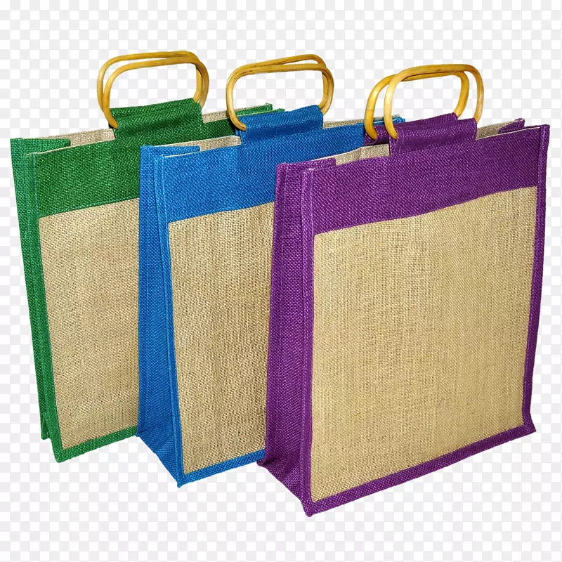 黄麻塑料购物袋-塑料袋