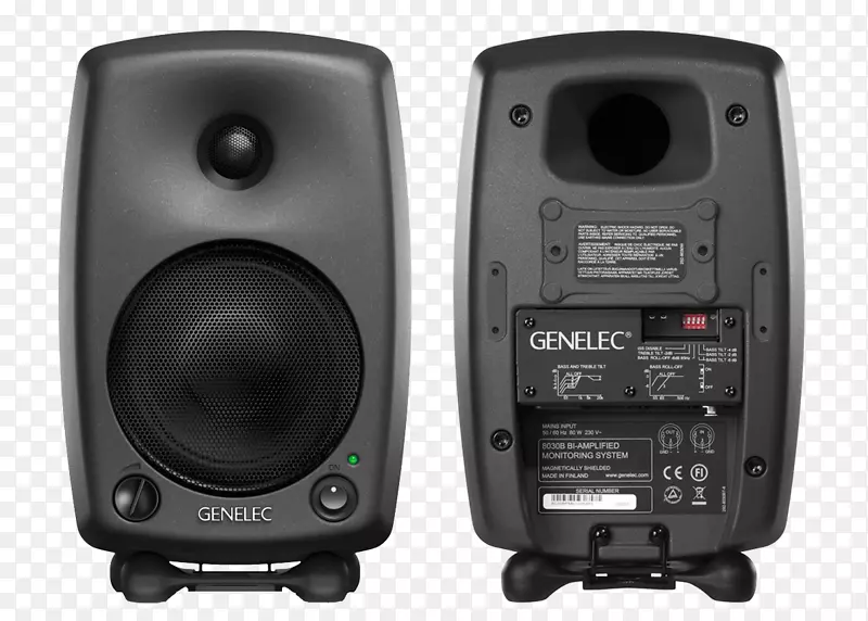 GENLEC演播室监视器音频扬声器扩音器监视器
