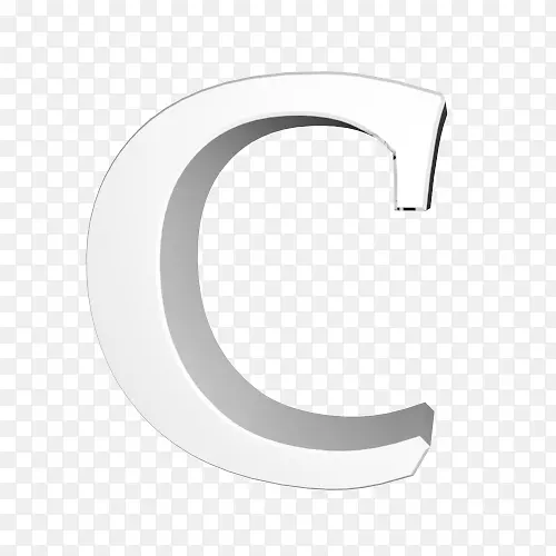 数字圆角符号.字母c