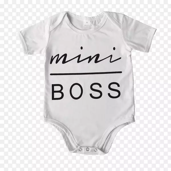 婴儿及幼童一件t恤连身套装体装纺织品老板宝贝