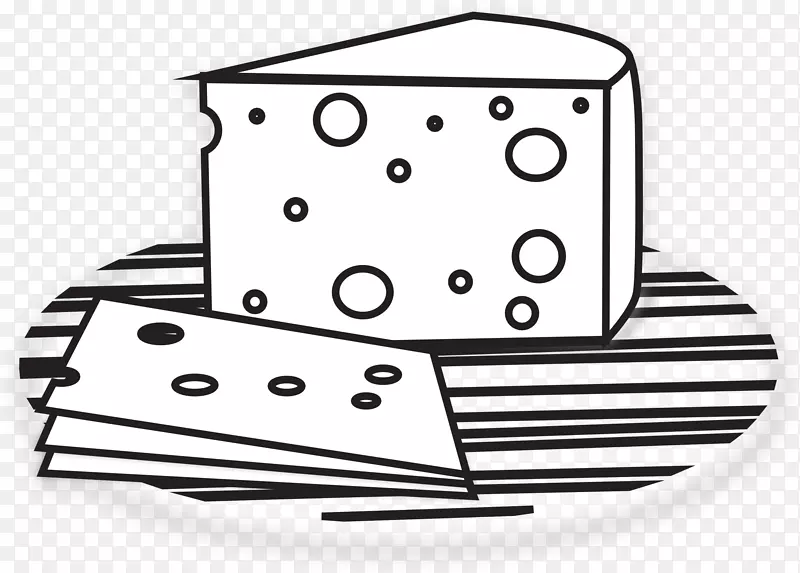 通心粉和奶酪芝士奶酪三明治夹艺术-奶酪