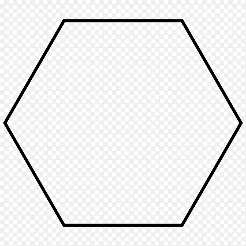 正多边形六角形几何图形.六角形