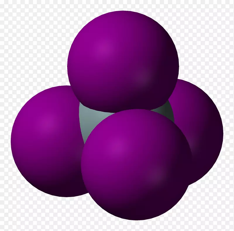 四碘化钛四氯化碳分子