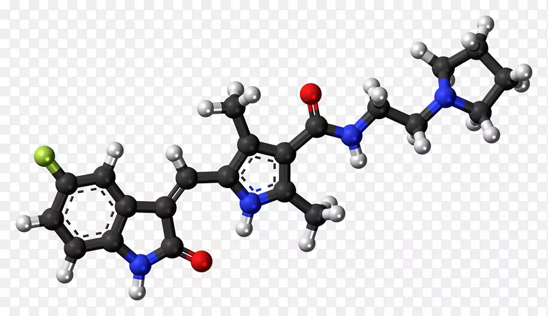 植物甾醇球棒模型化学物质-分子