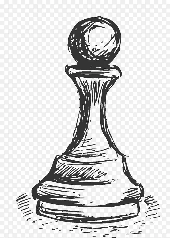 国际象棋素描-典当