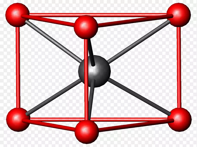 原子轨道配位几何三角棱镜分子几何棱镜