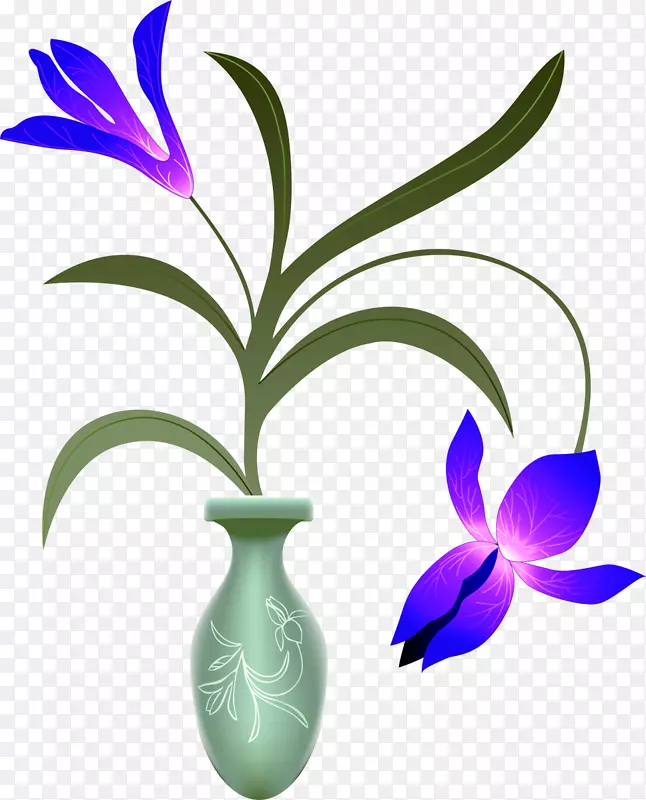花瓶画花-虹膜