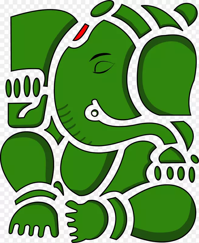Ganesha Key West Ganesh Chaturthi符号剪贴画-Ganesha