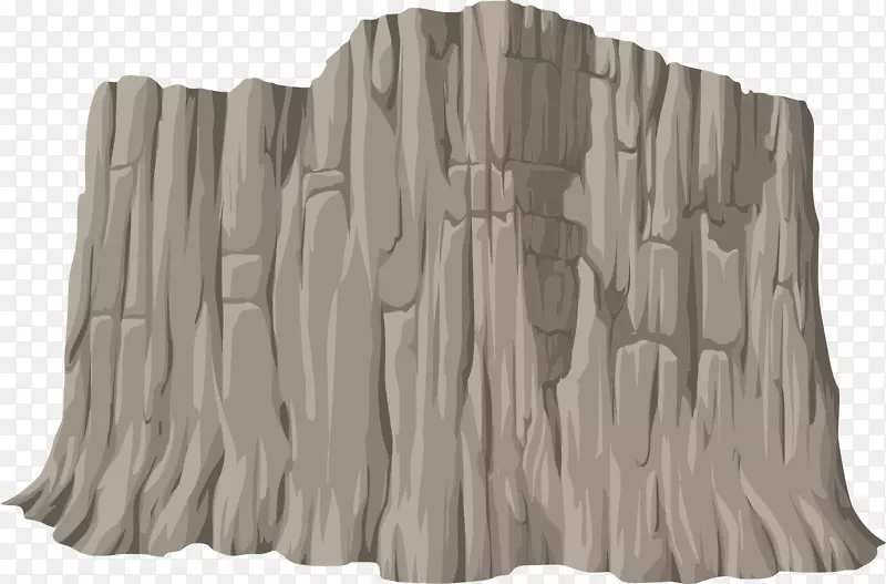 悬崖剪贴画-岩石