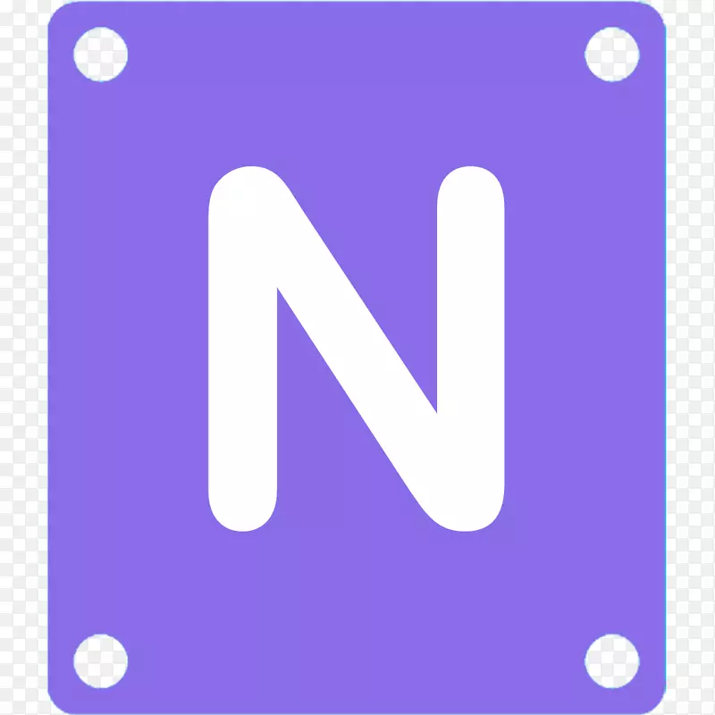 商标标志区域-字母n