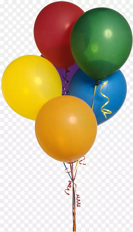 气球生日蛋糕夹艺术-气球