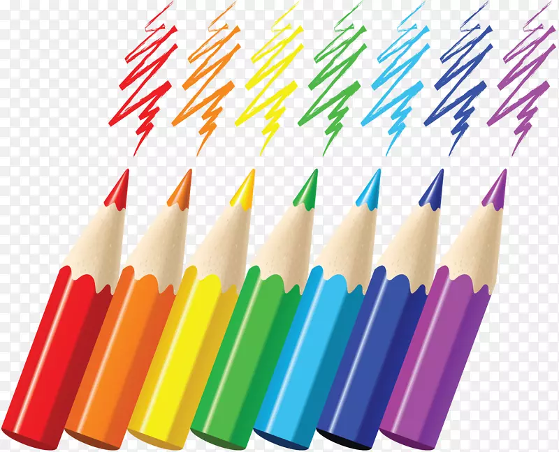 彩色铅笔水彩画-铅笔