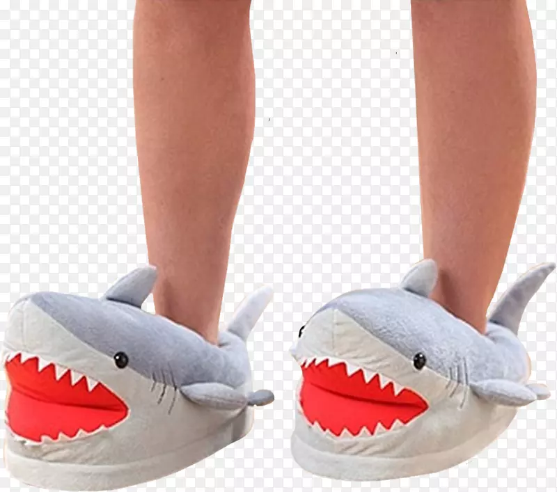 拖鞋鲨鱼填充动物&可爱玩具毛绒-幼鲨