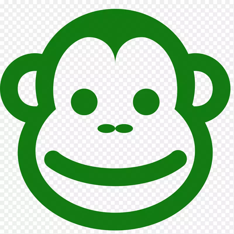 猴子电脑图标剪贴画猴子
