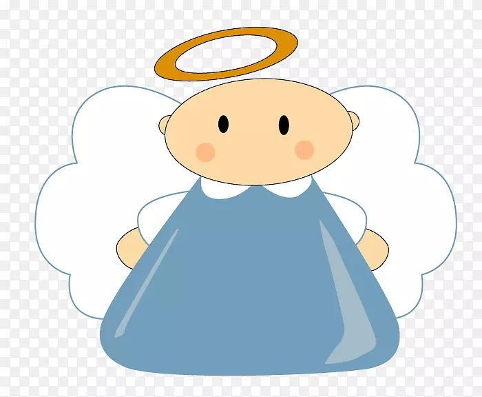 洗礼儿童天使圣礼天主教剪贴画-天使宝贝
