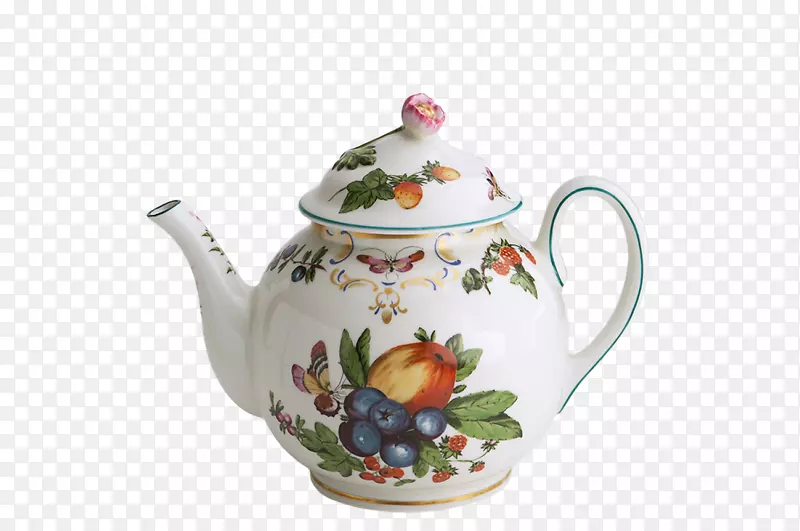餐具瓷茶壶-茶
